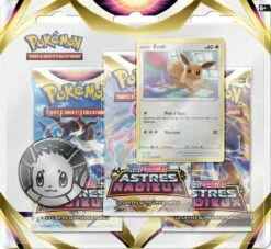 POKEMON Pokémon Pack 3 Boosters EB10 Astres Radieux Evoli