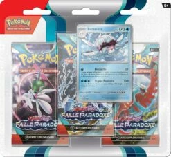 POKEMON Pokémon EV04 Faille Paradoxe :Pack 3 Boosters Balbaléze