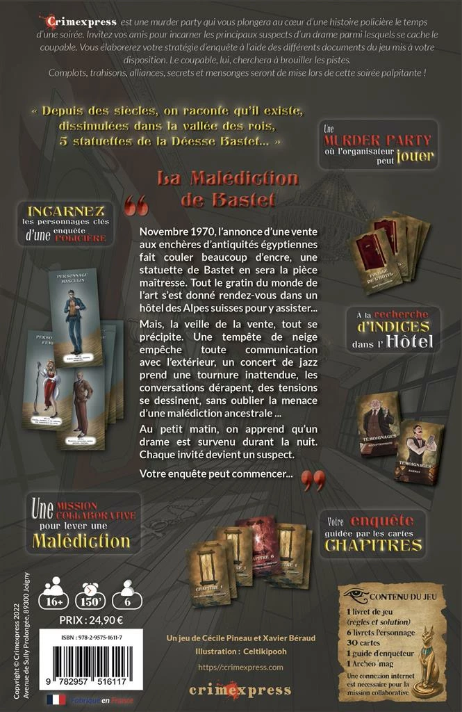 Crimexpress : La Malédiction De Bastet 4 Crimexpress : La Malédiction De Bastet – Image 2